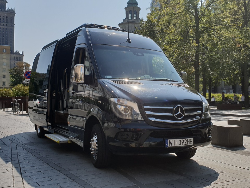 Mercedes Sprinter 519, rocznik 2018 - flota Kaprys Bus